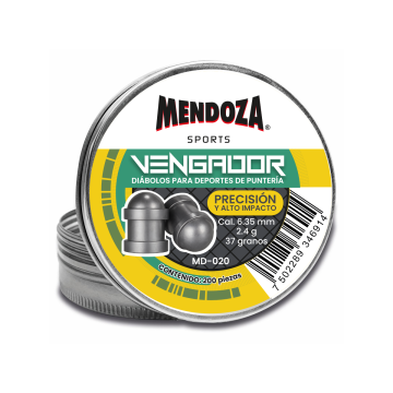 Diabolo Vengador Calibre .25(6.35mm) 37G CON 200 PIEZAS
