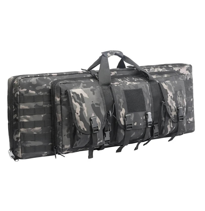 32" Double Rifle Bag BLACK CAMO