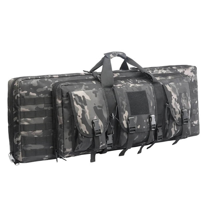 32" Double Rifle Bag BLACK CAMO