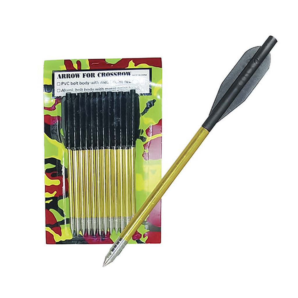 FLECHAS DE METAL P/BALLESTA 50 Y 80 LBS