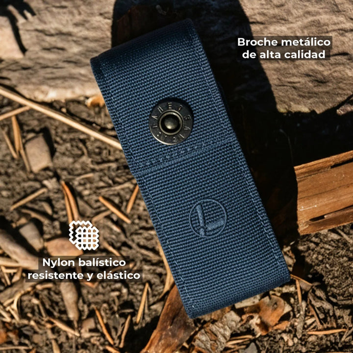 FUNDA DE NYLON DE 5" AZUL MARINO LEATHERMAN