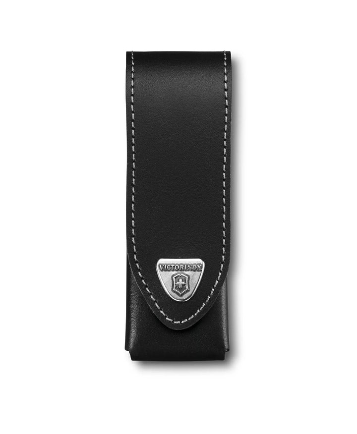FUNDA VICTORINOX PIEL NEGRA para Herramientas de 111mm 4 capas