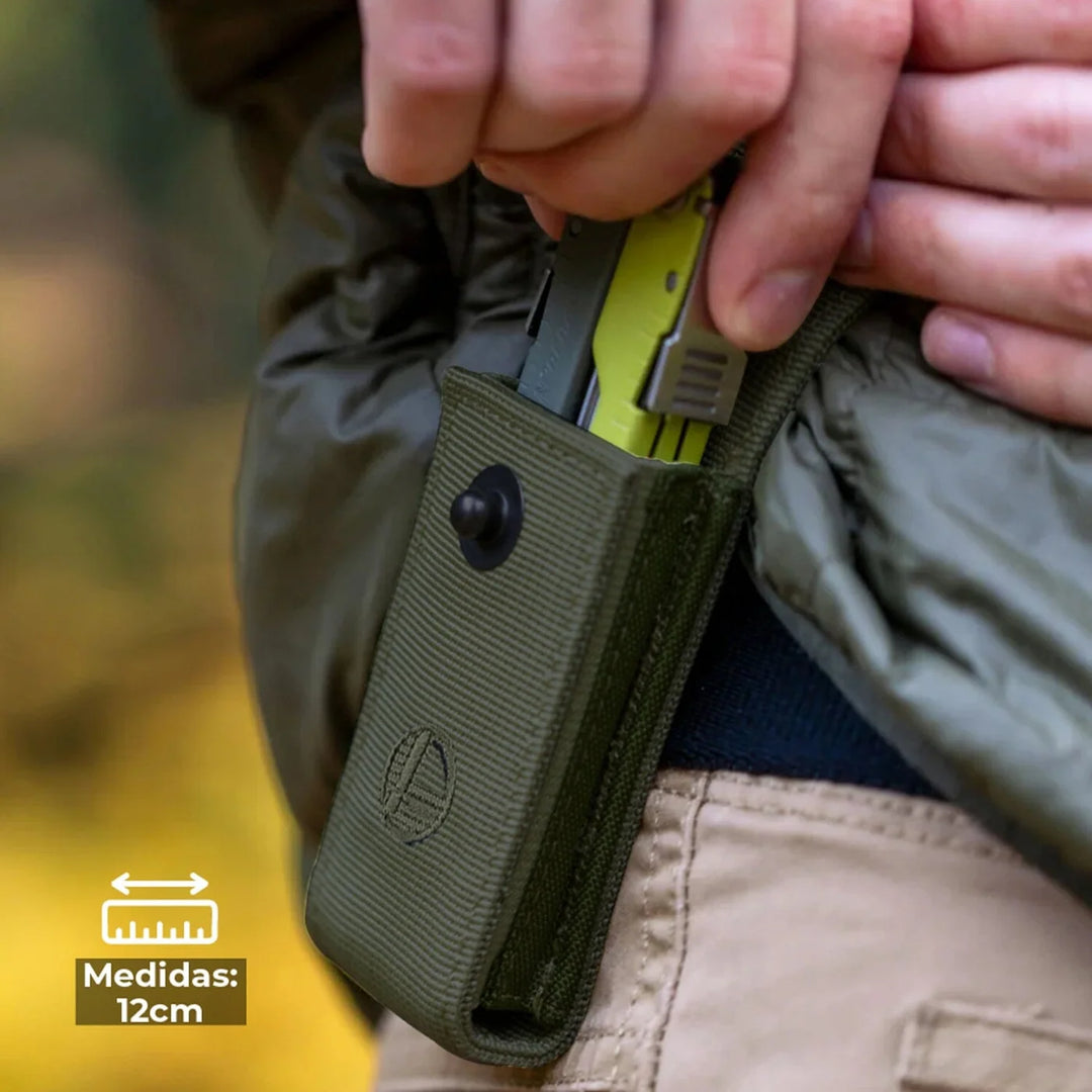FUNDA DE NYLON DE 5" VERDE LEATHERMAN