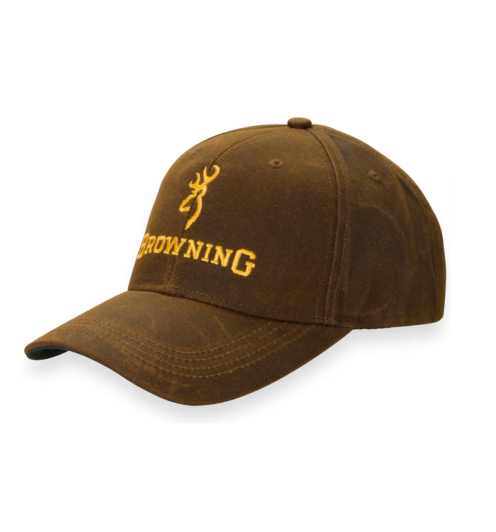 GORRA BROWNING DURA WAX SOLID BROWN