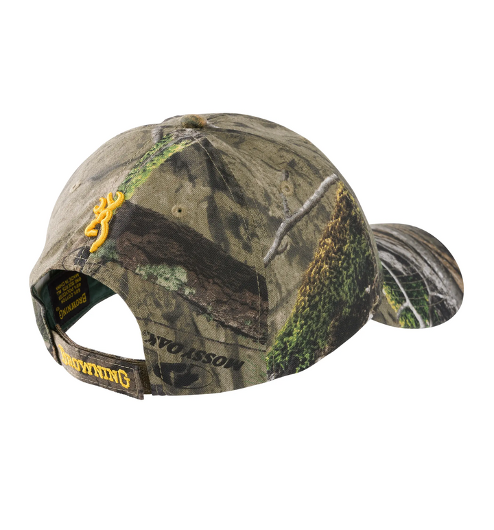 GORRA BROWNING RIMFIRE CAMO 3D BUCK MARK MOSSY OAK DNA