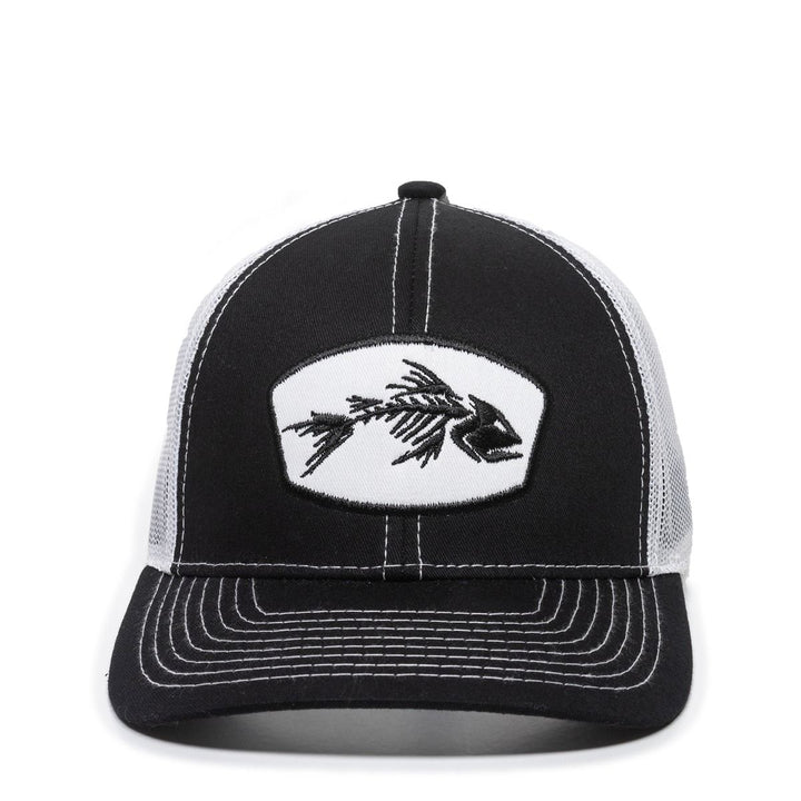 GORRA OUTDOOR CAP FISH BONE NEGRO