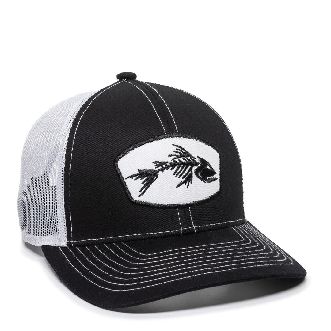 GORRA OUTDOOR CAP FISH BONE NEGRO