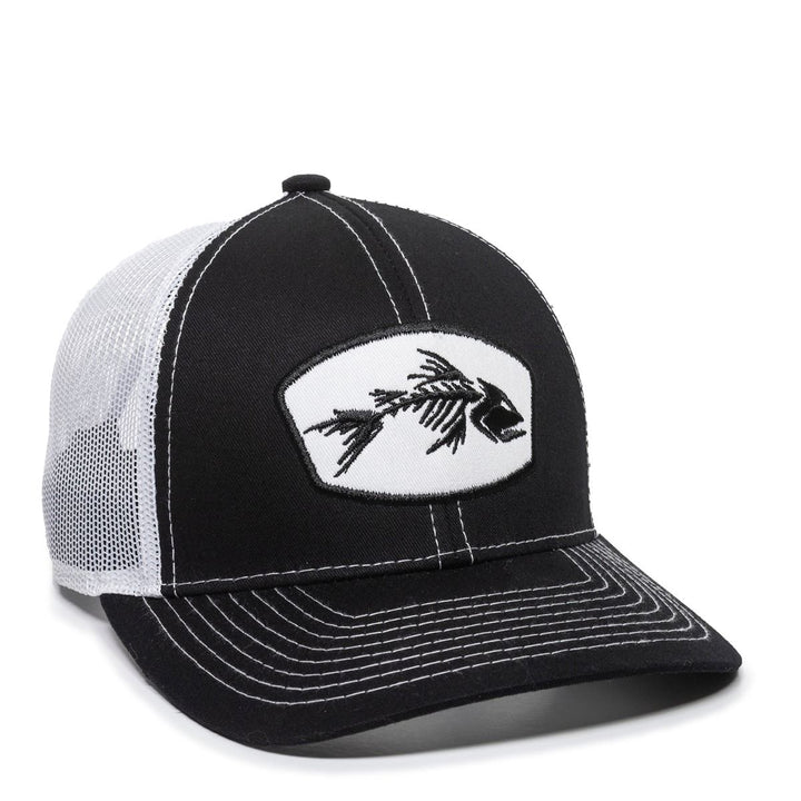 GORRA OUTDOOR CAP FISH BONE NEGRO