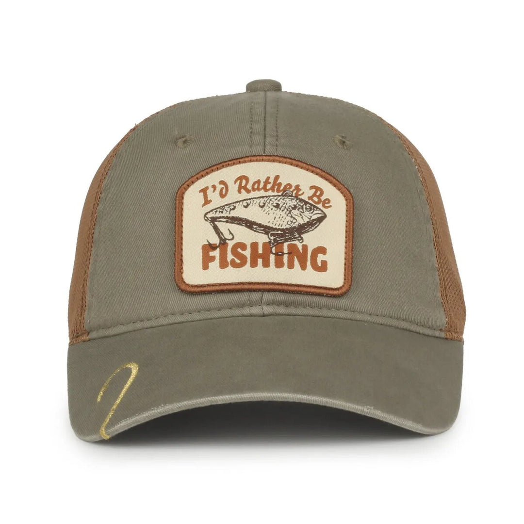 GORRA OUTDOOR CAP PESCA BEIGE