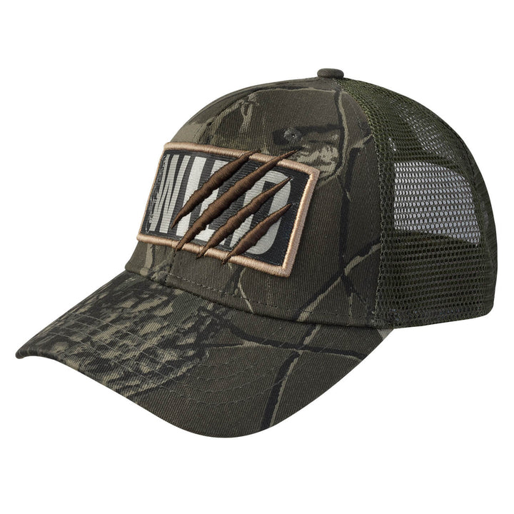 Gorra con malla y ajustador de velcro, Wild, verde camuflaje
