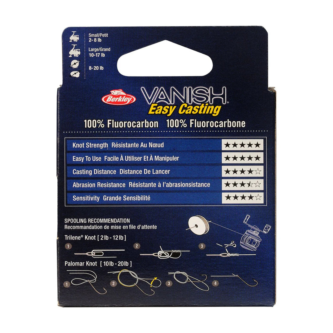 HILO BERKLEY VANISH FLOUOROCARBON 10LB 110YD