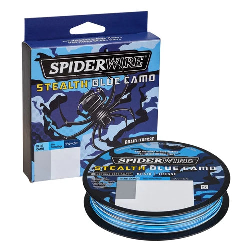 HILO SpiderWire Stealth  STLTHBX 30LB 200YD Blue Camo