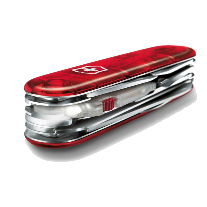 HUNTSMAN LITE ROJA TRANSPARENTE 20 USOS VICTORINOX