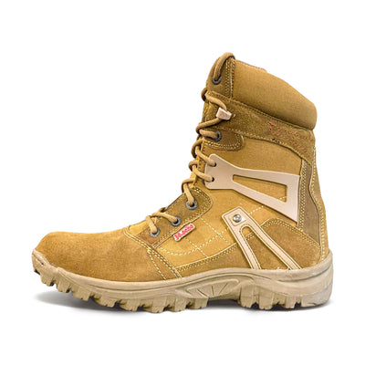 BOTA 30.8 DE COMBATE COYOTE SIDE ZIP SUELA PATA DE PERRO