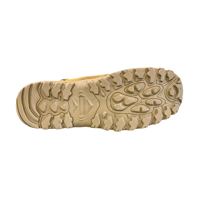BOTA 30.8 DE COMBATE COYOTE SIDE ZIP SUELA PATA DE PERRO