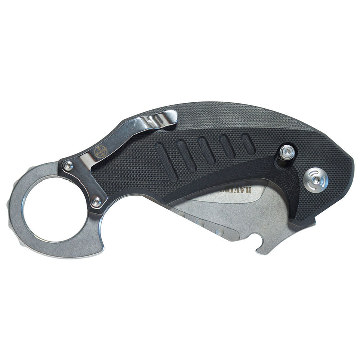 KARAMBIT RAVID 6.50" Elite Tactical BLACK