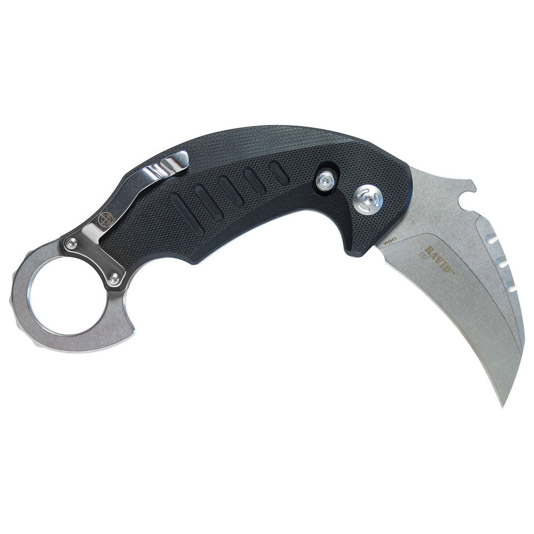 KARAMBIT RAVID 6.50" Elite Tactical BLACK
