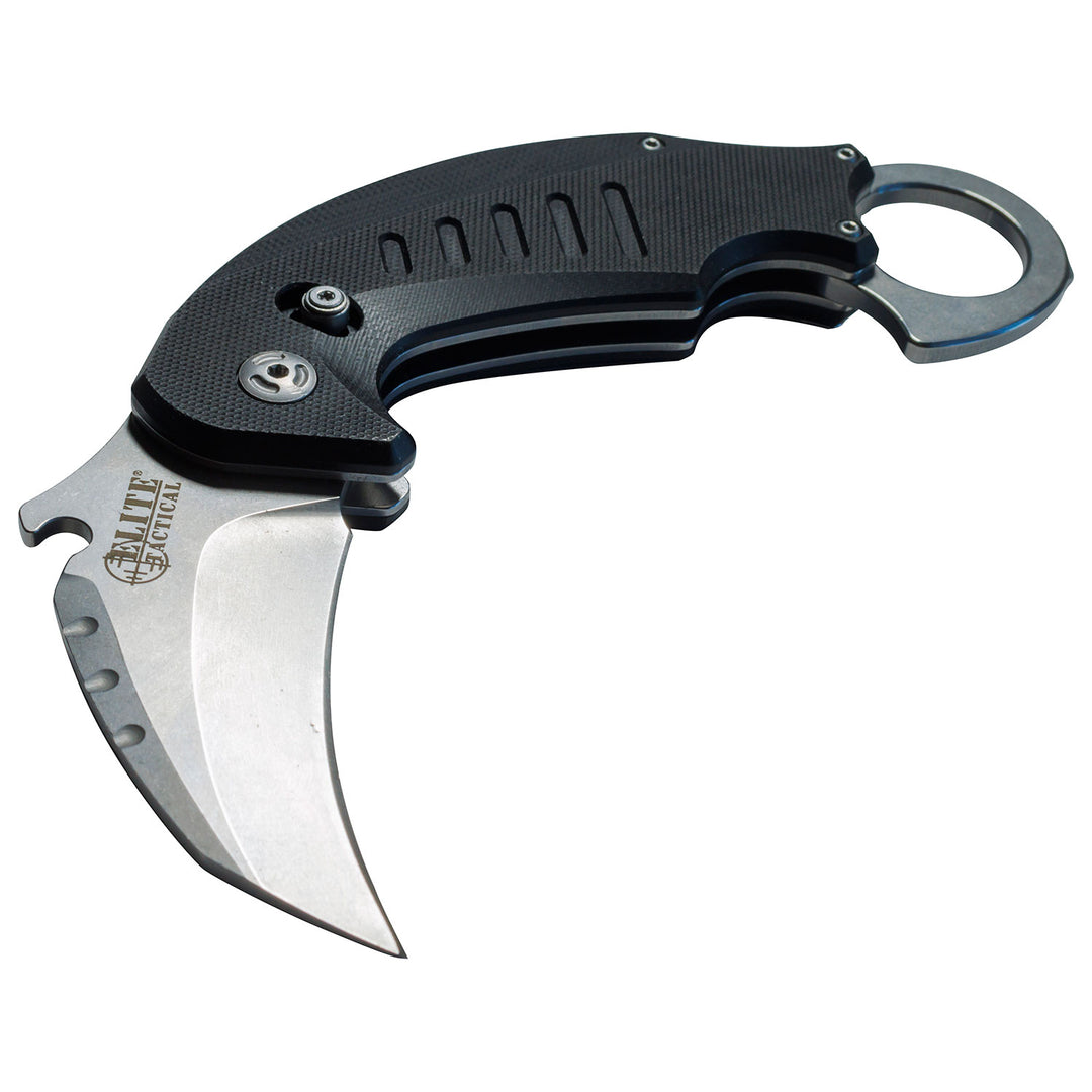 KARAMBIT RAVID 6.50" Elite Tactical BLACK
