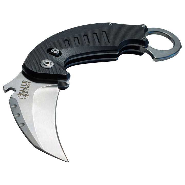 KARAMBIT RAVID 6.50" Elite Tactical BLACK