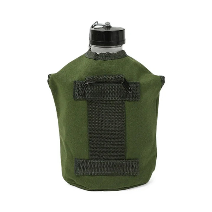 Kit de Cantimplora Militar de Aluminio 1.3 L
