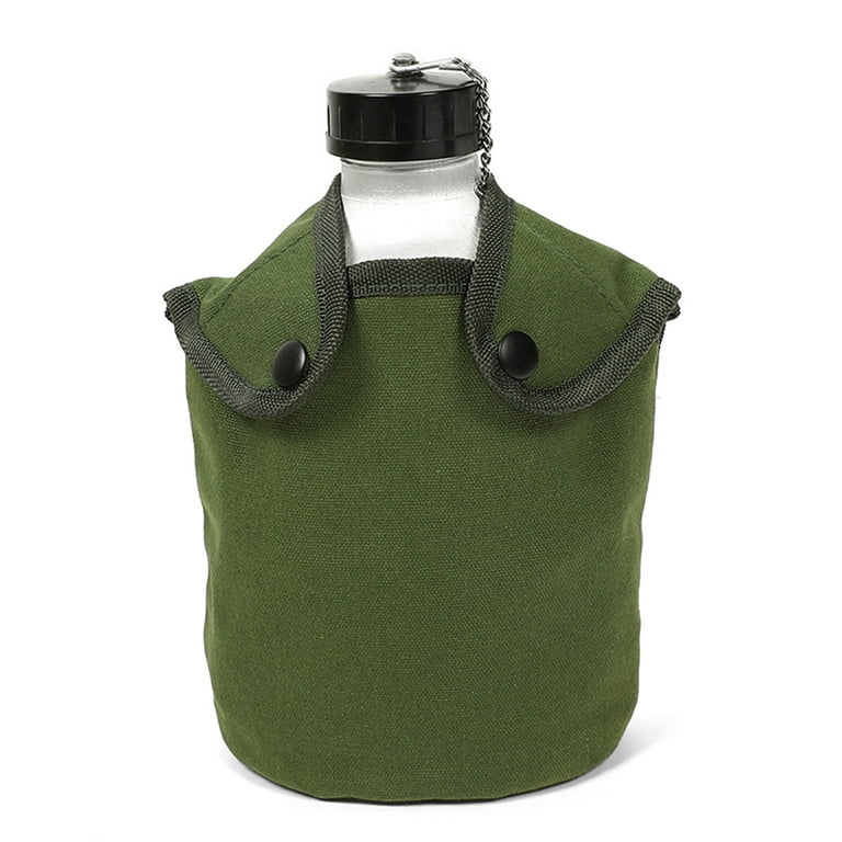 Kit de Cantimplora Militar de Aluminio 1.3 L