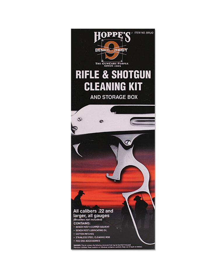 Kit de limpieza HOPPE´S Rifles y Escopeta