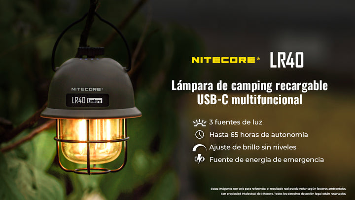 LAMPARA VERDE LR40 - 100 LUMENES