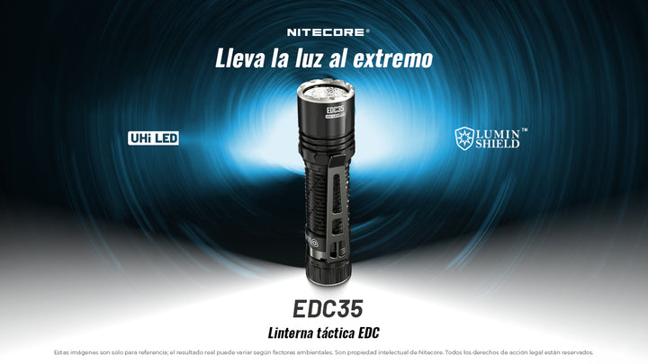 LINTERNA EDC35 - 5000 LUMENES