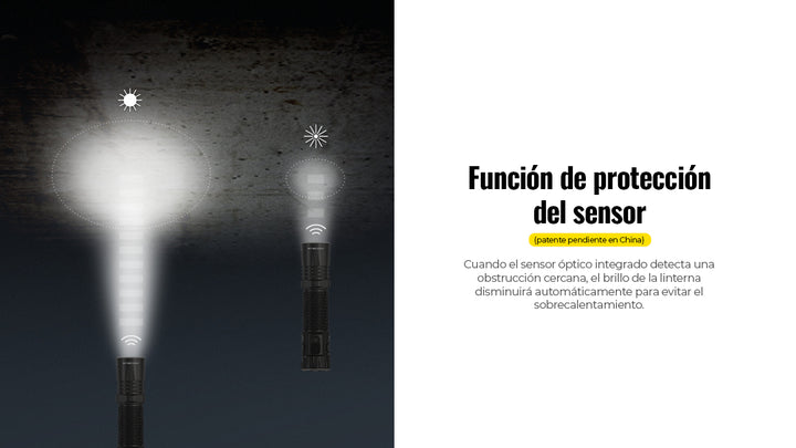 LINTERNA EDC35 - 5000 LUMENES