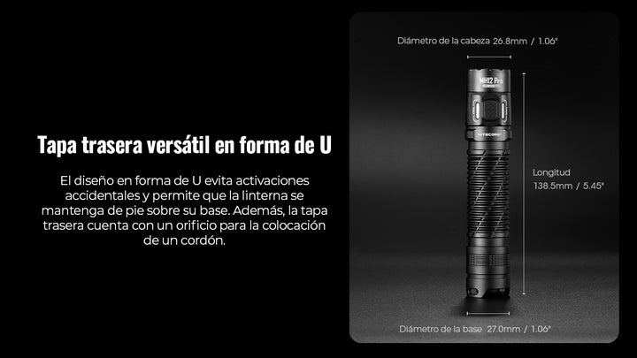 LINTERNA MH12 PRO - 3300 LUMENES