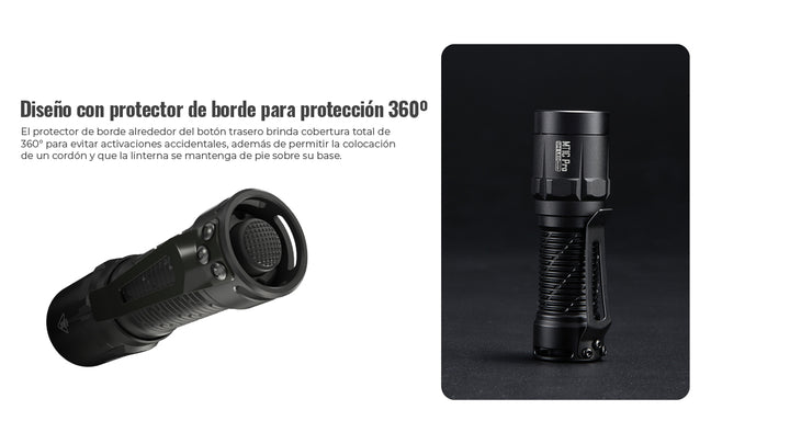 LINTERNA MT1C PRO - 1000 LUMENES