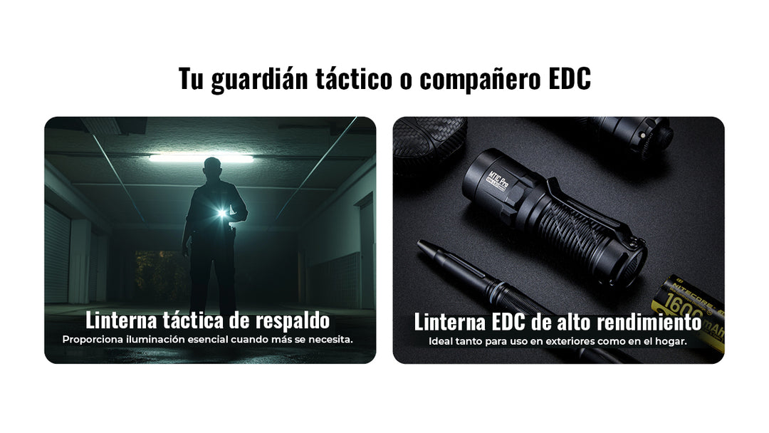 LINTERNA MT1C PRO - 1000 LUMENES