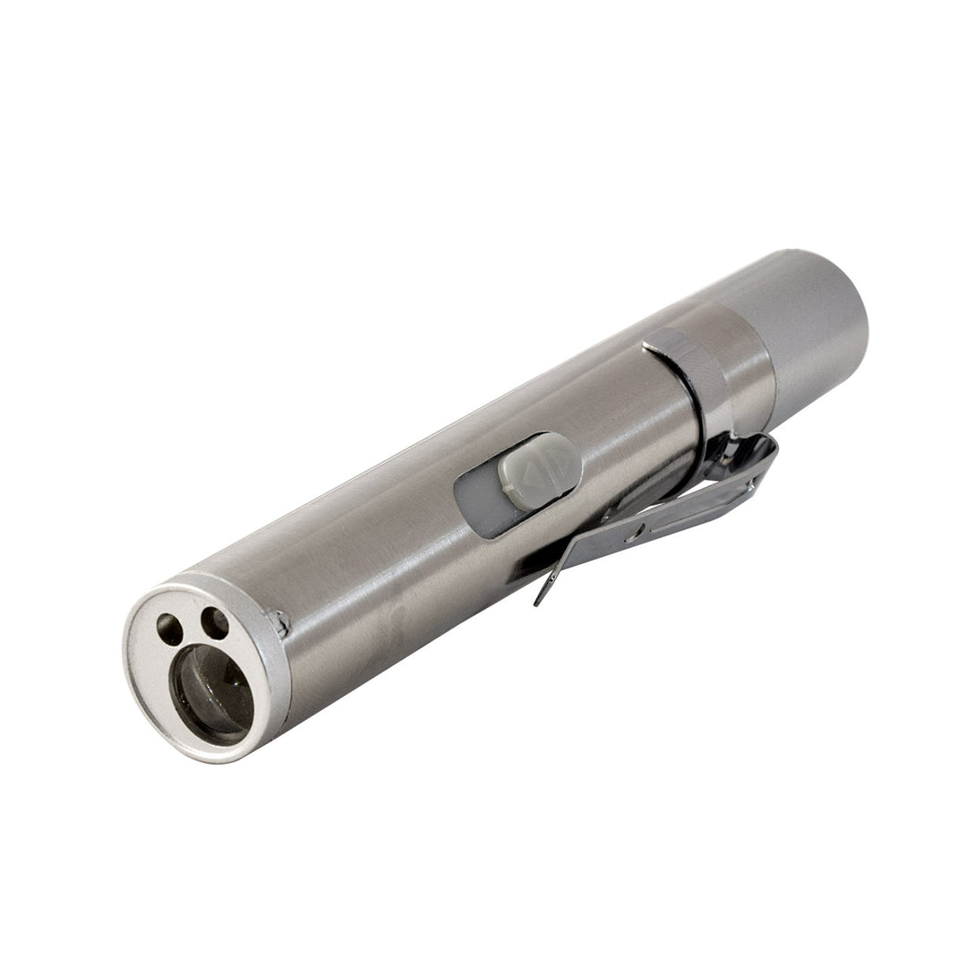 LINTERNA CON LUZ LED UV E INFRAROJA USB RECARGABLE