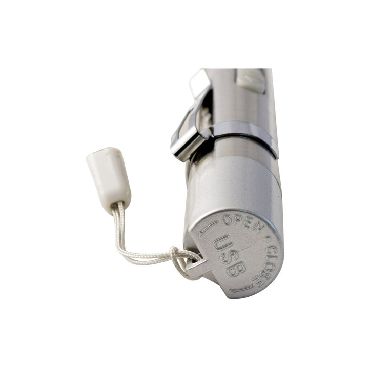 LINTERNA CON LUZ LED UV E INFRAROJA USB RECARGABLE