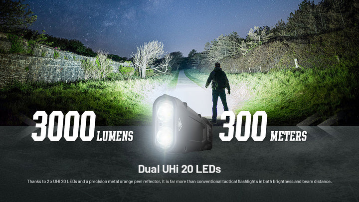LINTERNA NITECORE EDC25 ultra slim 3000 LUMENES