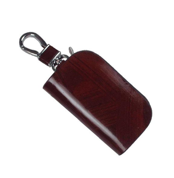 LLAVERO CON FUNDA RIGIDA CAFE