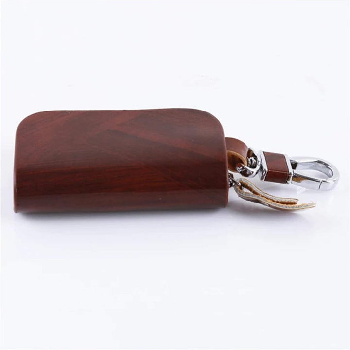 LLAVERO CON FUNDA RIGIDA CAFE