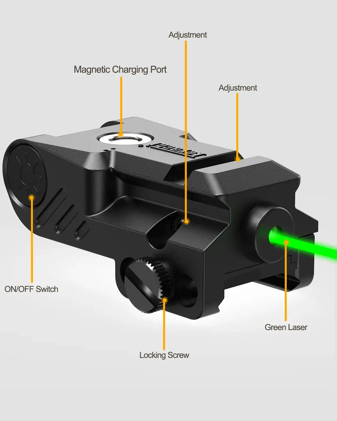 Laser verde para arma recargable PL22