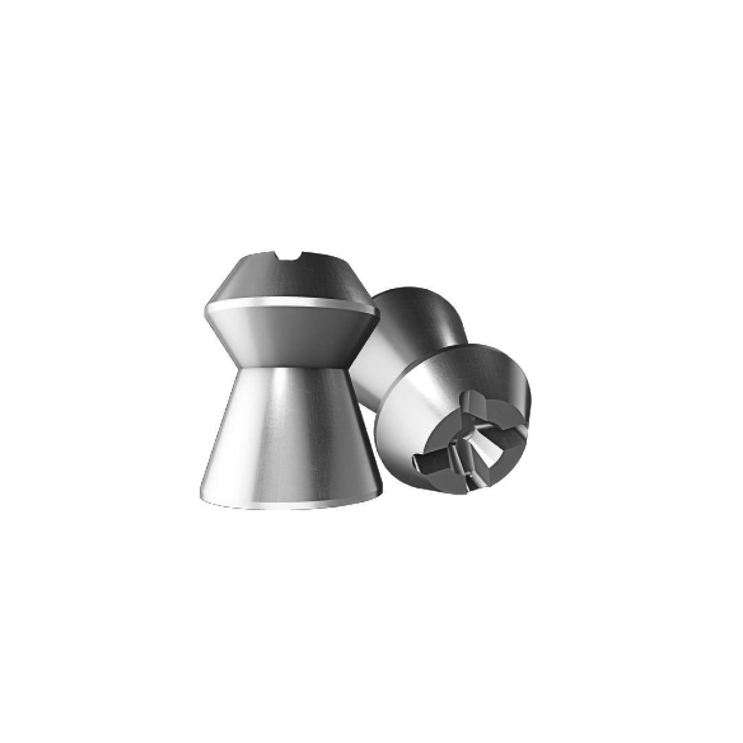 DIABOLO MENDOZA TROPA CON PUNTA DE DOMO CALIBRE .22(5.5mm) 18.5gr 250 Piezas