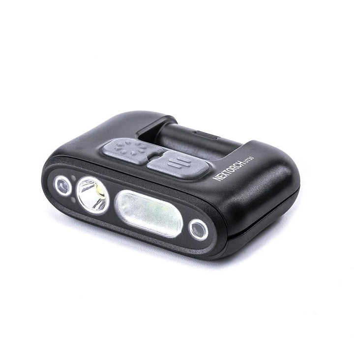 Linterna NEXTORCH para cabeza de luz LED con detección de movimiento y accs, con cable USB tipo C,