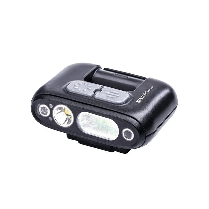 Linterna NEXTORCH para cabeza de luz LED con detección de movimiento y accs, con cable USB tipo C,