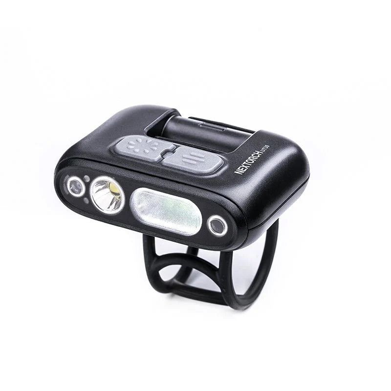 Linterna NEXTORCH para cabeza de luz LED con detección de movimiento y accs, con cable USB tipo C,