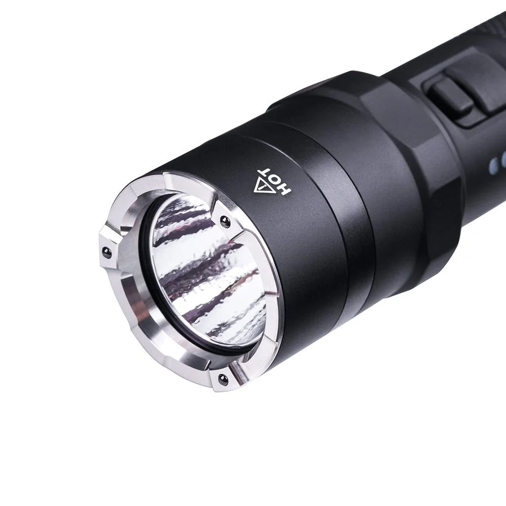 Linterna de luz LED NEXTORCH con cargador usb tipo c, 3000 lúmenes, WP IPX7-1m