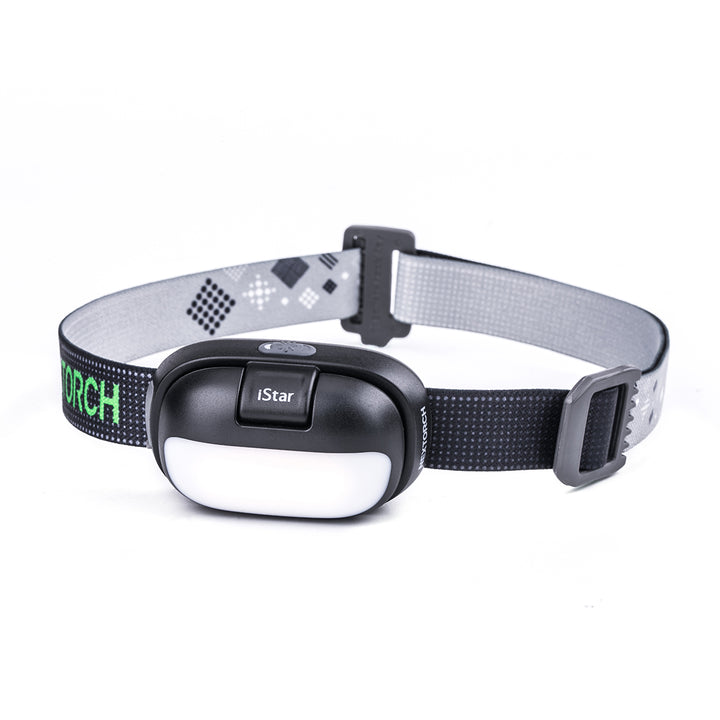 Linterna para cabeza de luz LED tipo sol de espectro completo, recargable, con cable USB tipo C, resistente a lluvia y salpicaduras