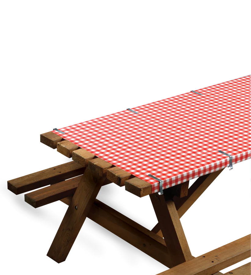 MANTEL PARA PICNIC CON SUJETADORES