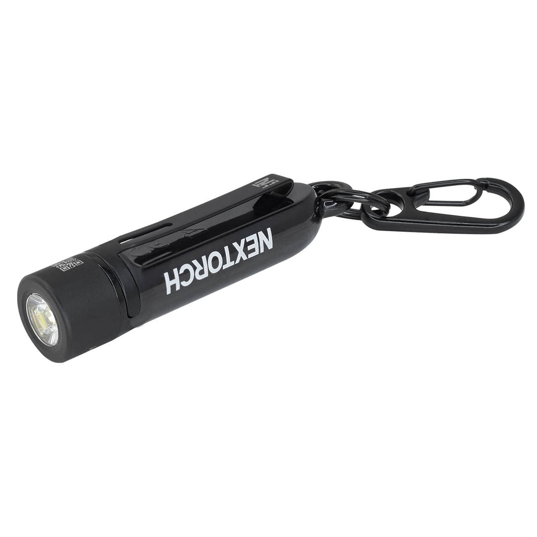 MINI LINTERNA NEXTORCH LUZ LED 300 LUMENES NEGRO