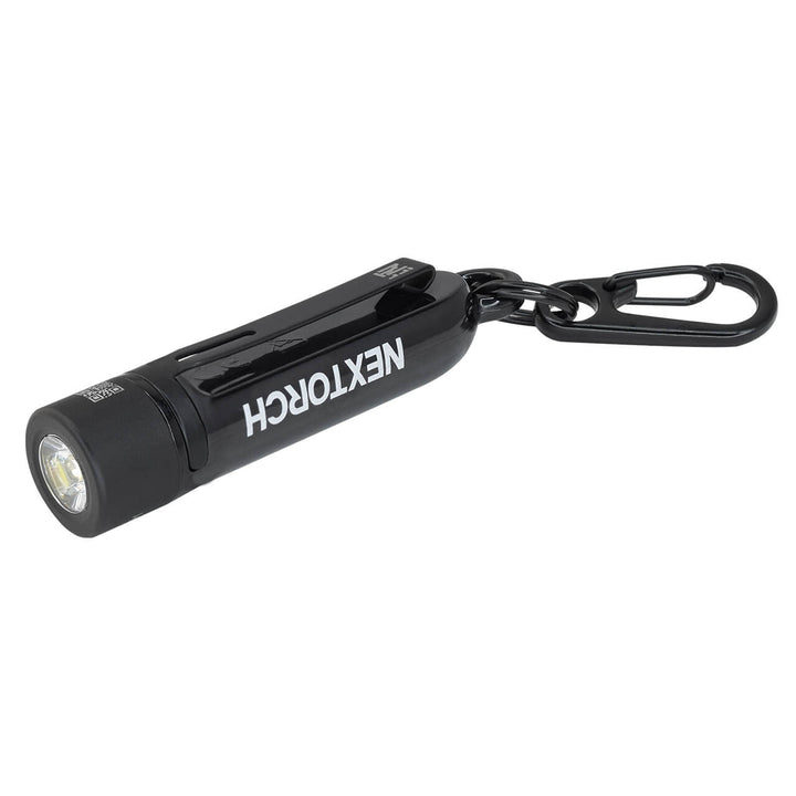 MINI LINTERNA NEXTORCH LUZ LED 300 LUMENES NEGRO