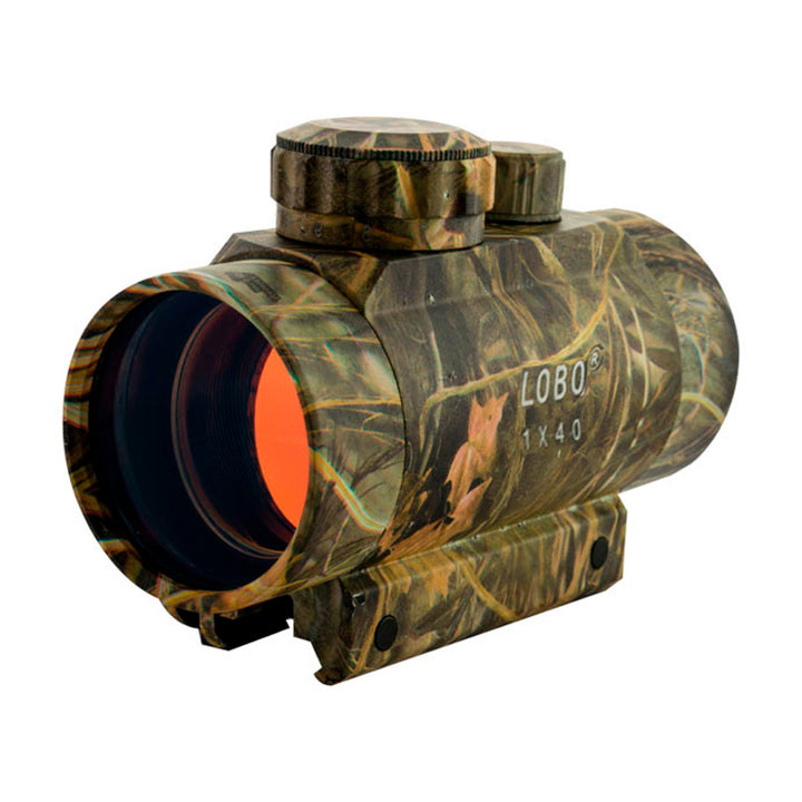 MIRA DE PUNTO ROJO DE 1X40 CAMO