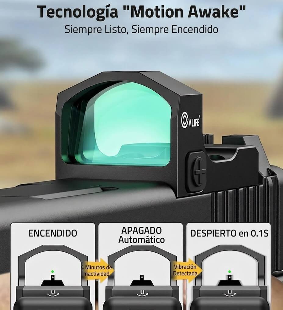 MIRA Micro Green Dot WolfCloak X04 Dot
