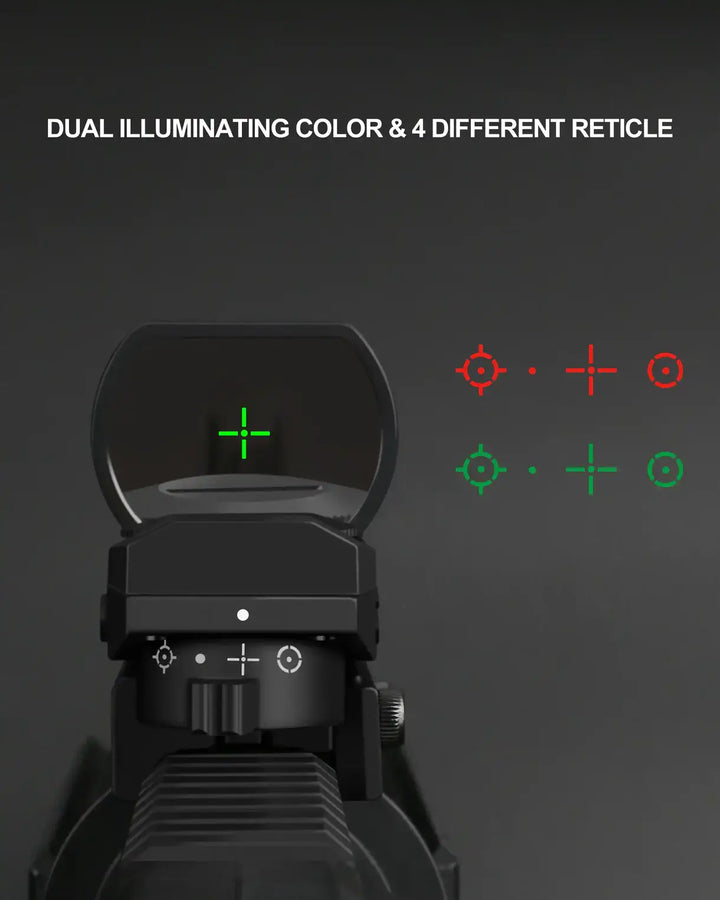 MIRA RS-29 Reflex Sight - Red/Green Illuminated Reticle